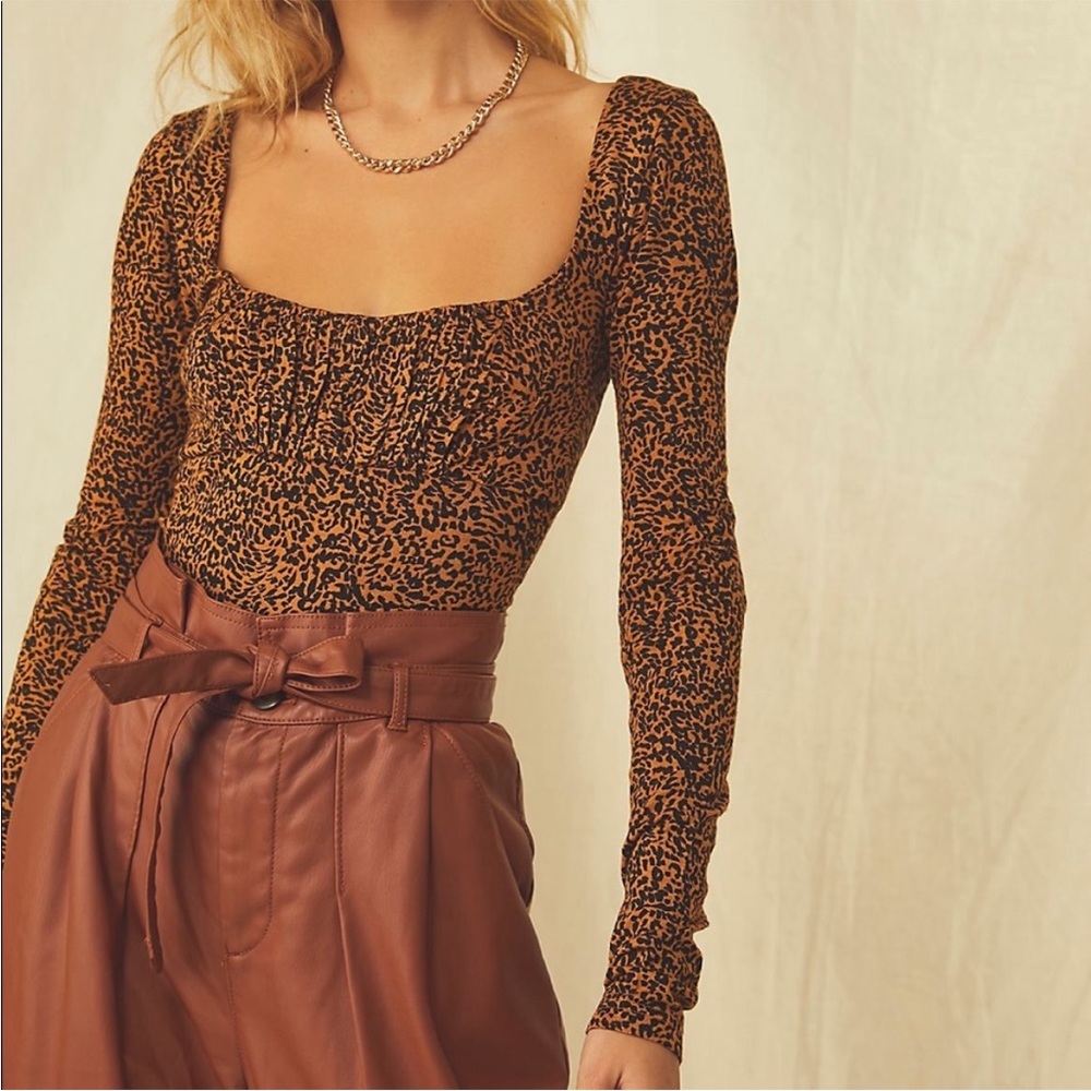 Free people wide eye long sleeve top